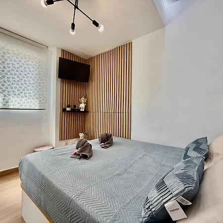 Cg630 - Nuevo - 1 Dorm - Vistas Lateral Al Mar - Wifi - Centro A 50 Metros, Playa A 650 Metros * 토레몰리노스